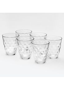Van Well Lot de 6 verres longdrink DOTS
