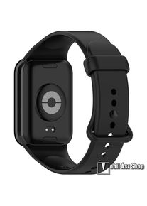 Xiaomi Smart Band 9 Pro, 8 Pro, Redmi Watch 4, Okos&oacute;ra sz&iacute;j, Szilikon, 128+109mm hossz&uacute;, Fekete