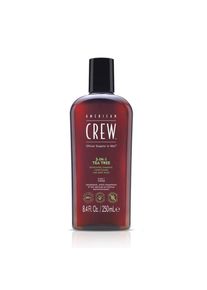 American Crew - 3In1 Tea Tree Shampoo, Conditioner & Body Wash Gel doccia 250 ml unisex