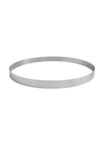 Gobel - Anillo de Tarta Perforado - Acero inoxidable - 1 mm de espesor - Ø 220 mm - altura 20 mm - 862122
