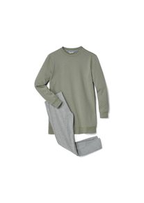 Tchibo - Leggings-Pyjama - Damen - Gr. S - wei&szlig;/gepunktet