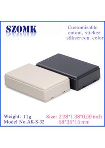 Good qualtity small plastic abs enclosures for USB 50Pieces 58 *35 *15 mm Plastic enclosure for USB