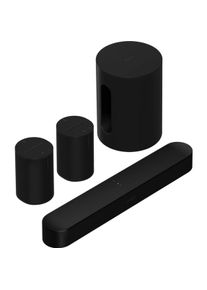 SONOS Thuisbioscoopset - Beam + Sub Mini + Era 100 - 2 Pack - Zwart
