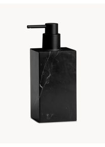 Andrea House Mramorový dávkovač na mydlo Andre Čierna Mramor Š 7 x V 18 cm