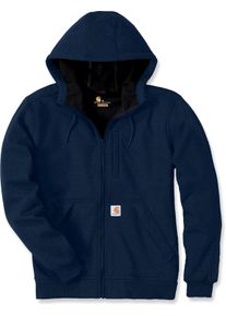 Carhartt Wind Fighter, zip hoodie , color: Dark Blue , size: S