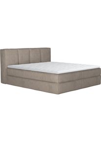 LeGer Home by Lena Gercke Boxspringbett »Addyson« Härtegrade H2 in grau, Größe Liegefläche B/L: 160 cm x 200 cm