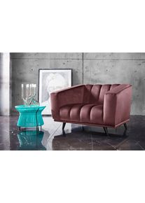 Inosign Loveseat »Rimini«, Größe B/H/T: 132 cm x 81 cm x 84 cm