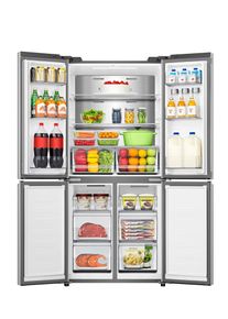 HISENSE Multi Door »RQ5P470SAID« 178,5 cm hoch 79,4 cm breit MetalCooling Innenwand in silberfarben