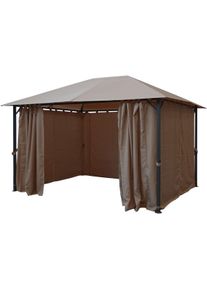 Quick Star Pavillonseitenteil »Nizza« in braun