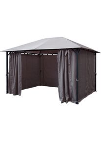 Quick Star Pavillonseitenteil »Nizza« in grau