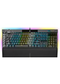 Corsair Gaming-Tastatur »K100 RGB« (Handgelenkauflage Multimedia-Tasten programmierbare G-Tasten) in schwarz