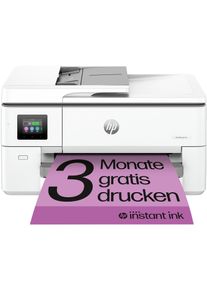HP Multifunktionsdrucker »OfficeJet Pro 9720e A3« 3 Monate gratis Drucken mit Instant Ink inklusive in weiß