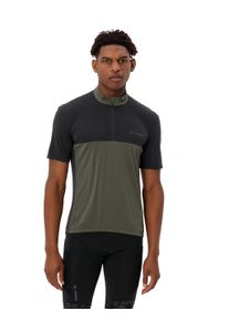 Vaude Herren Radtrikot »MEN'S MATERA HZ TRICOT« 1 Stk. tlg. Fahrradshirt 3 Rückentaschen in grün, Größe 3XL