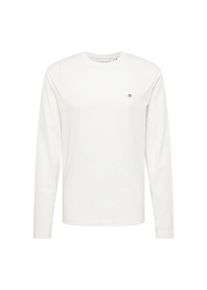 Gant, Mænd, Bluser & t-shirts, Hvid, Størrelse S
