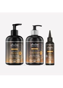 Routine de Soins Capillaires &agrave; la Caf&eacute;ine pour des Cheveux &Eacute;pais 3 produits - ahuhu THICKENING