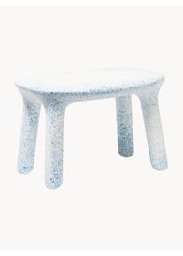 ecoBirdy Stolik dziecięcy Luisa Niebieski, Kolorowy Wł&oacute;kno syntetyczne, Tkanina S 75 x G 55 cm