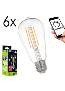 hofstein E27 6 Watt warm wit dimbaar 806 Lumen