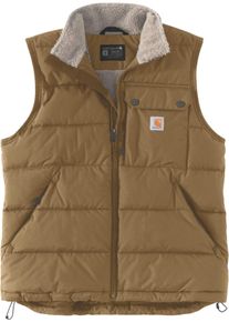 Carhartt Montana, gewatteerd vest , kleur: bruin , maat: M