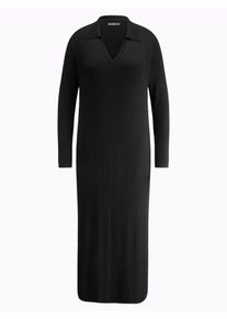 Emilia Lay - Strick-Kleid, schwarz, Gr. 48, Viskose