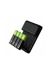 Green Cell Sada nabíjačky VitalCharger a 4x dobíjacie batérie AA 2000mAh Ni-MH