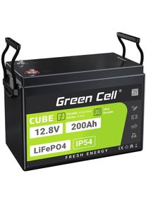 Green Cell CUBE LiFePO4 batéria 200Ah 12,8V 2560Wh solárna batéria pre karavany, solárne panely, off-grid systém, foodtruck