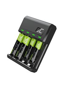 Green Cell GC VitalCharger set a dobíjacie batérie NiMH 2x AA 2000mAh 2x AAA 800mAh