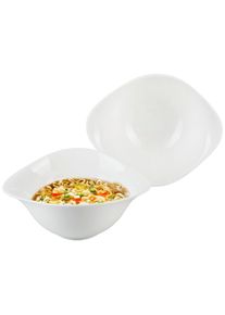 Villeroy & Boch Villeroy & Boch Salatset , Weiß , 2-teilig , oval , 21x17 cm , Geschirr, Schalen & Schüsseln, Salatschüsseln