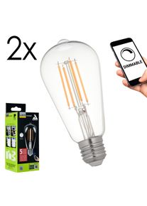 hofstein E27 6 Watt warm wit dimbaar 806 Lumen