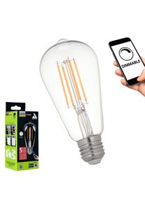 hofstein E27 6 Watt warm wit dimbaar 806 Lumen