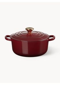 Le Creuset Caçarola redonda de ferro fundido Signature Collection Vermelho Metal Ø 20 x Alt 14 cm, 2,4 L