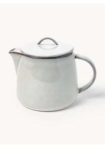 Broste Copenhagen Bule de chá artesanal Nordic Sand, 1 L Cinzento Grés 1 L