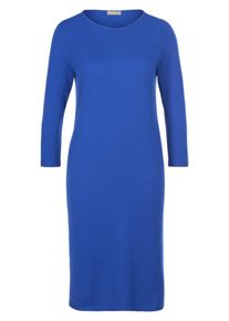include - Strickkleid mit Schurwolle und Kaschmir, blau, Gr. 38, Schurwolle