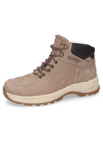Dockers by Gerli , Winterstiefel High Top Sneaker, Schnürboots mit weich gepolstertem Schaftrand , taupe , 45 , 45 , Sportlicher Schnürboots von...