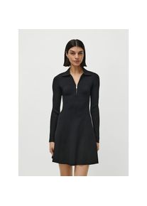 LeGer, Damen, Strickkleid &raquo;Marou, by Lena Gercke&laquo; Ohne Tasche Regular fit mit Rundhalsausschnitt, Black, N-Gr, 44 -N-Gr, Black, Strickkleid von LeGer 