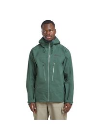 Jack Wolfskin, Damen, Funktionsjacke &raquo;KAMMWEG 3L JKT M&laquo; mit Kapuze, hedge-green, XXL (58), hedge-green, 2 Brusttaschen