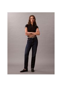 Calvin Klein Jeans, Damen, Mom-Jeans &raquo;NEW MOM JEAN&laquo; mit Markenlabel am Bund, THOMPSON, L&auml;nge 30, 25 -L&auml;nge 30, THOMPSON, Jeans von Calvin Klein Jeans 