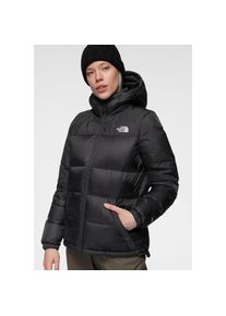 The North Face, Damen, Daunenjacke &raquo;W DIABLO DOWN 2.0 HOODIE&laquo; mit Kapuze Daunenf&uuml;llung, sehr warm, winddicht, TNF BLACK HEATHER/TNF BLK, L, TNF BLACK 