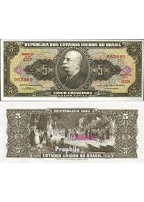 Brazil Pick-number: 176c uncirculated 1964 5 Cruzeiros