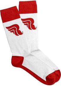 Riding Culture Logo, chaussettes unisexes , couleur: Rouge/Blanc , taille: 40-43