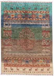 Samarkand Teppe 210x150 (Pakistan) Håndknyttet