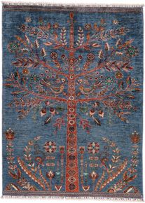 Samarkand Teppe 210 x 150 (Pakistan) Håndknyttet