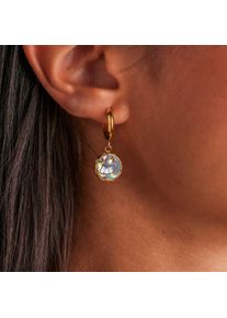 Holzkern Earrings Women guld och abalone