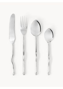 SOOS Atelier Bestiksæt Juno i Rustfrit Stål, 1 person, sæt af 4 Sølv Metal 1 person (sæt af 4)