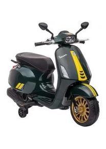 Elektro-Kindermotorrad , Gelb, Grün , Metall, Kunststoff , 47x73x107 cm , unisex , Freizeit & Co, Gartenspielzeug, Kinder-Elektrofahrzeuge