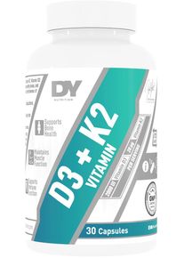 DY Nutrition Vitamin D3 + K2, 30 Kapseln