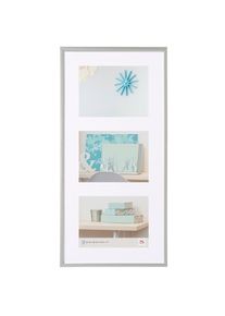walther + design Marco de fotos Lifestyle Gallery, 3X13X18, PLATA