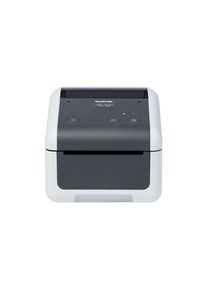 Brother Stampante di etichette e biglietti Brother Td-4210D Etichetta termica diretta di larghezza 118 m Usb-Rs-232C Bianco e Nero