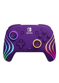 pdp Afterglow Wave - Purple - Wireless Controller - Nintendo Switch