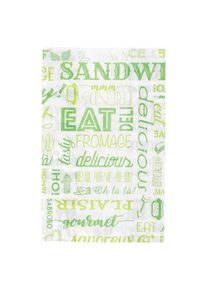 García de Pou Sacos P/Hamburguer 'Parole' 32 G/M2 12+7X18 Cm Verde Perg.Anti-Gordura (500 Unidades)