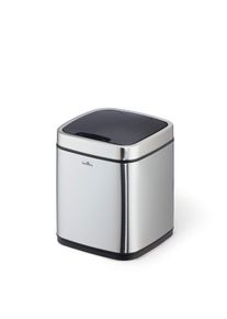 Durable 342023 Papelera con sensor NO TOUCH, con cubo interior, 6 litros, plata
